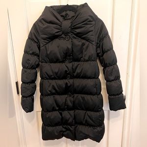 Kate Spade Bow Illusion Black Puffer XS